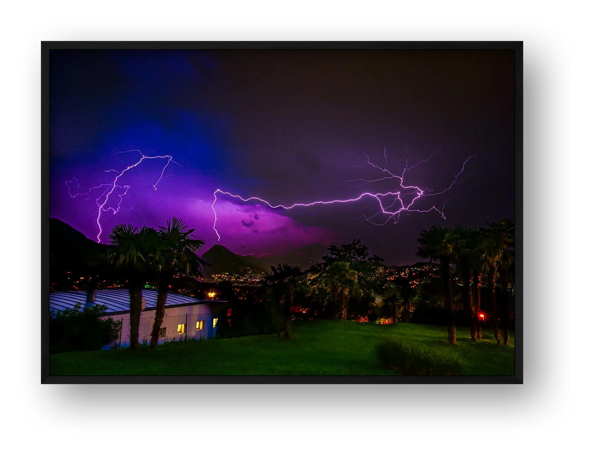 TROPIC THUNDERS 🌴 — framed