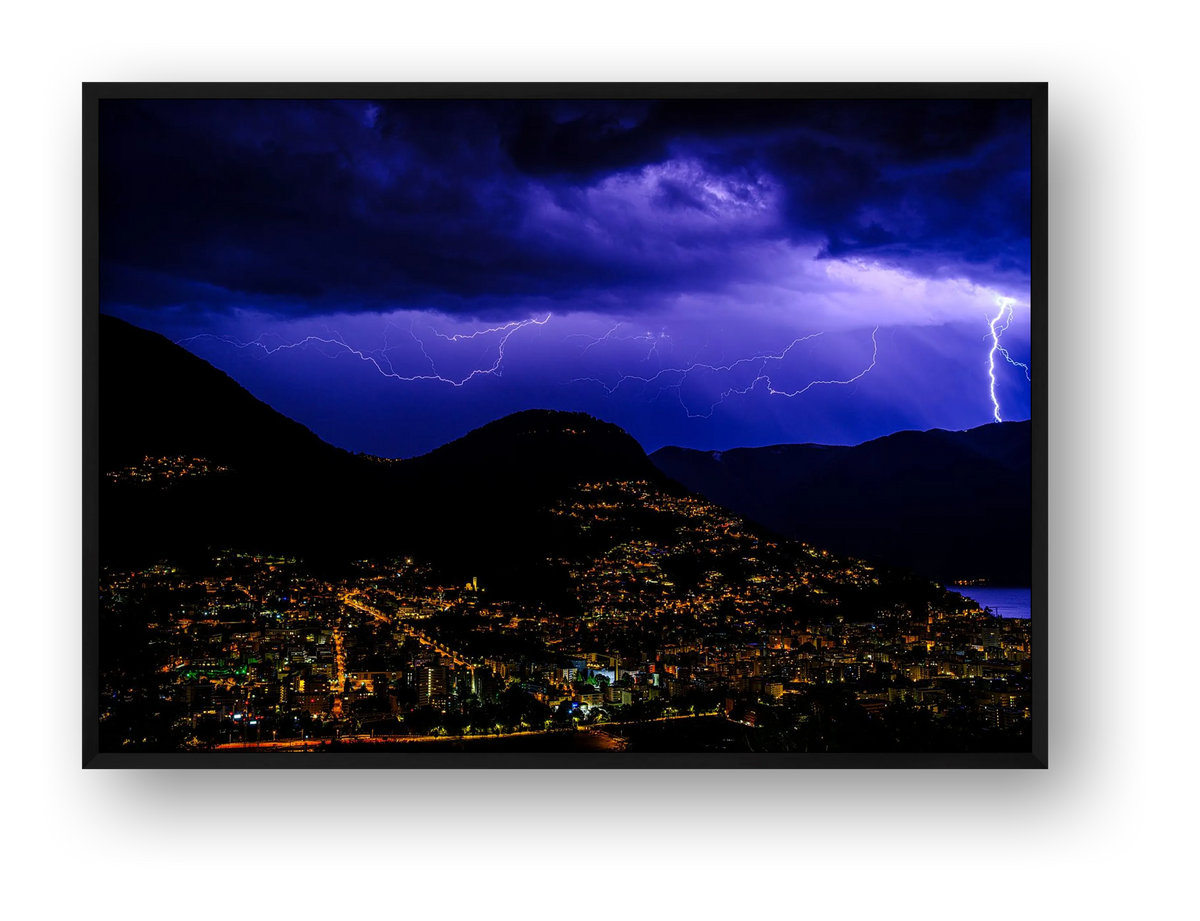 THE LIGHTNING DANCE 🪩 — framed