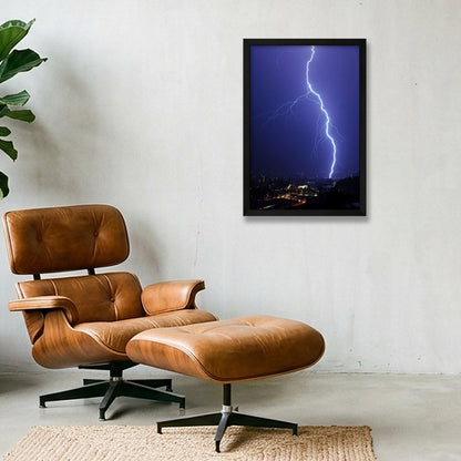 HIT ME BABY! — 30×45cm, 12×18" Black Frame