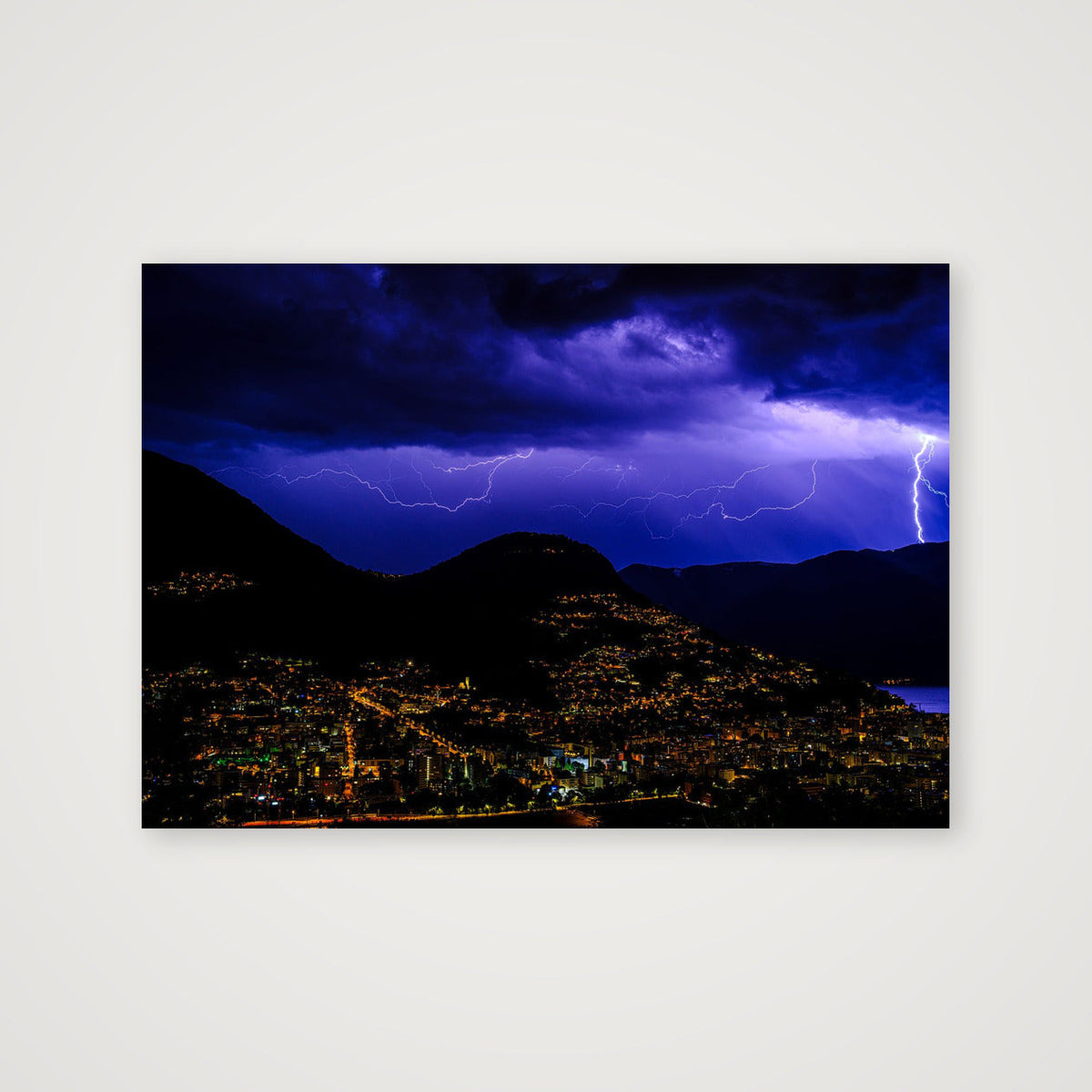 THE LIGHTNING DANCE 🪩 — 100×70cm, 39×28" Print only