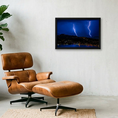 I SEE DOUBLE⚡️⚡ — 45×30cm, 18×12" Black Frame