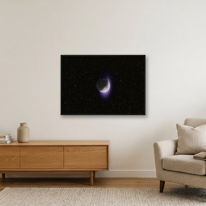 THE DARK SIDE — 100×70cm, 39×28" Black Frame
