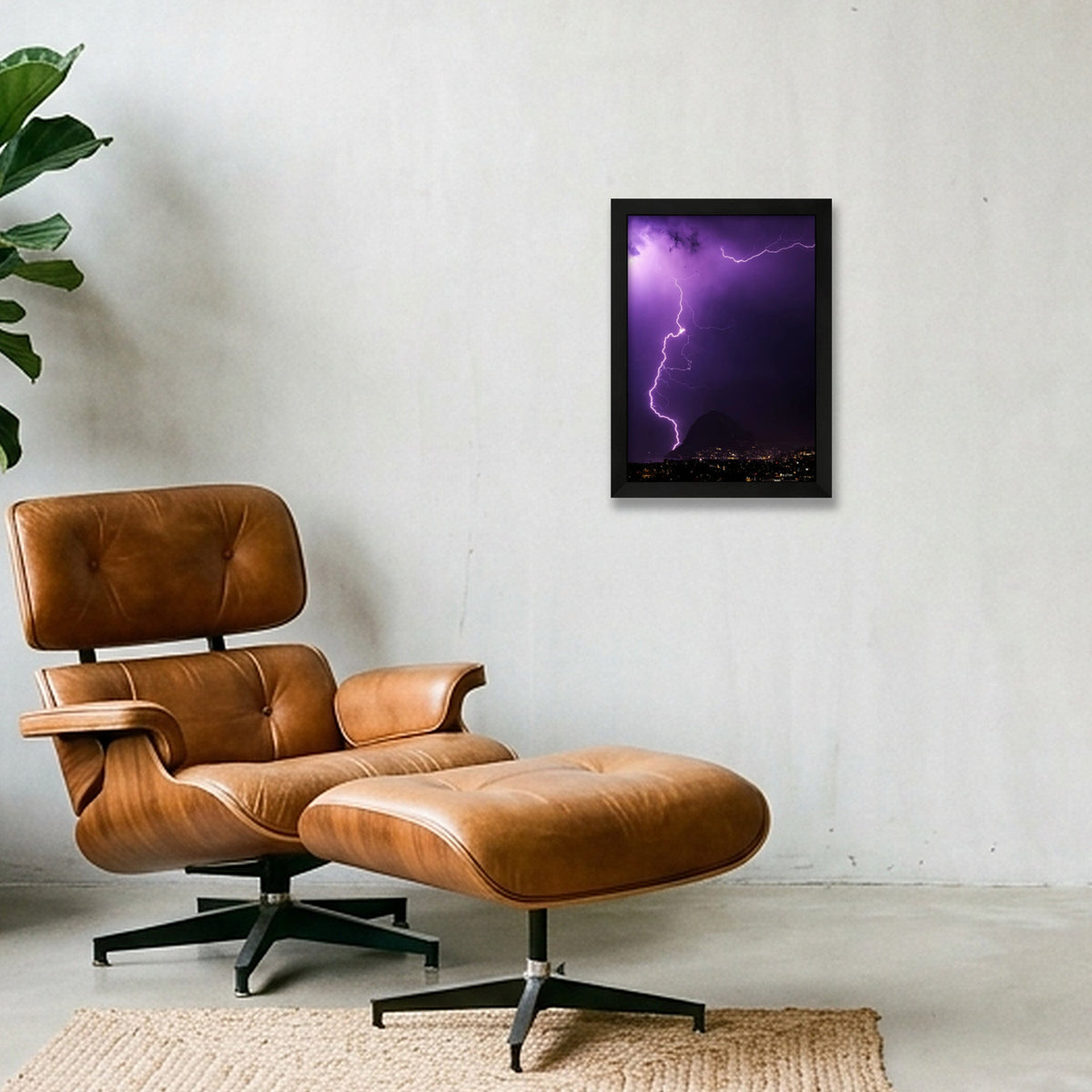 THE SENTINEL — A4 (21×30cm, 8×12") Black Frame