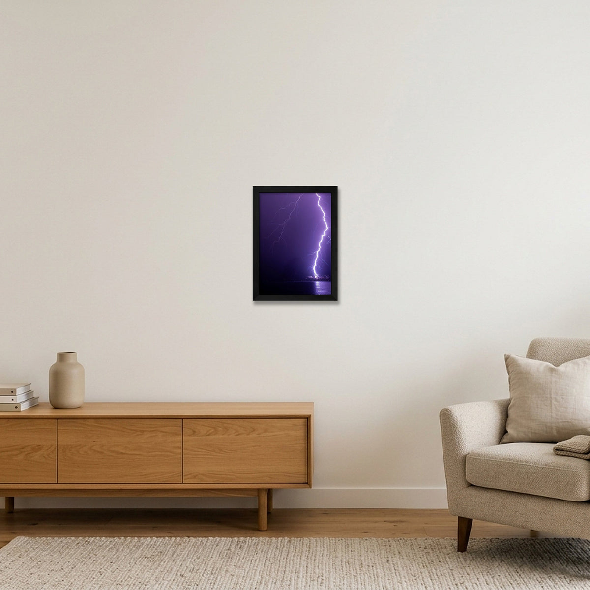BIFORCUTO — A4 (21×30cm, 8×12") Black Frame