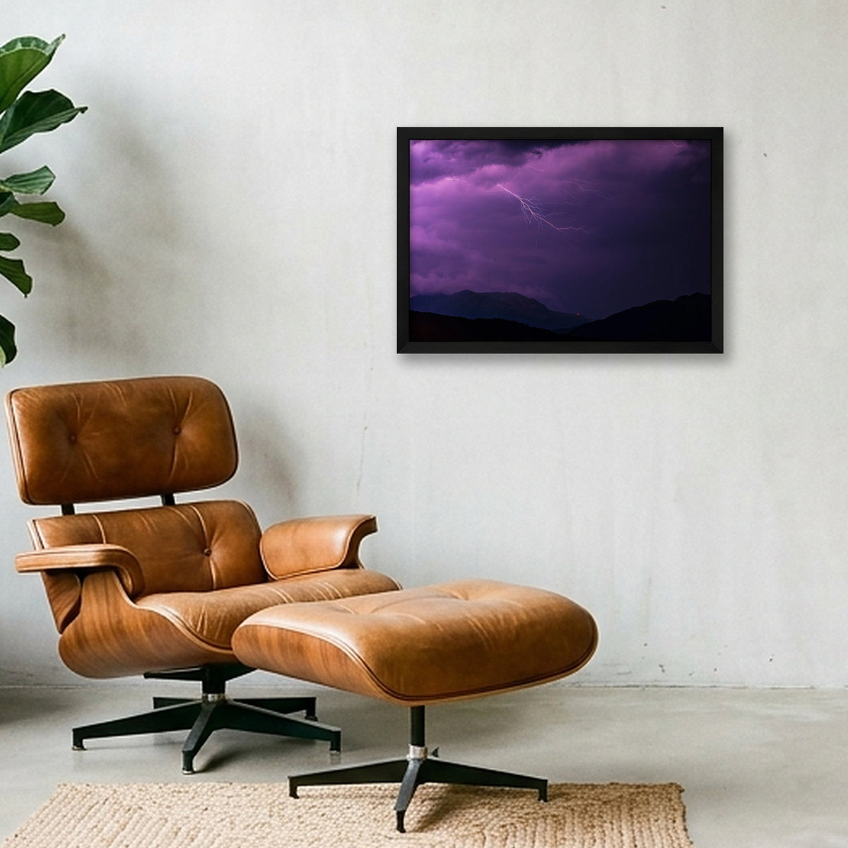 SOFT BOLT — 45×30cm, 18×12" Black Frame