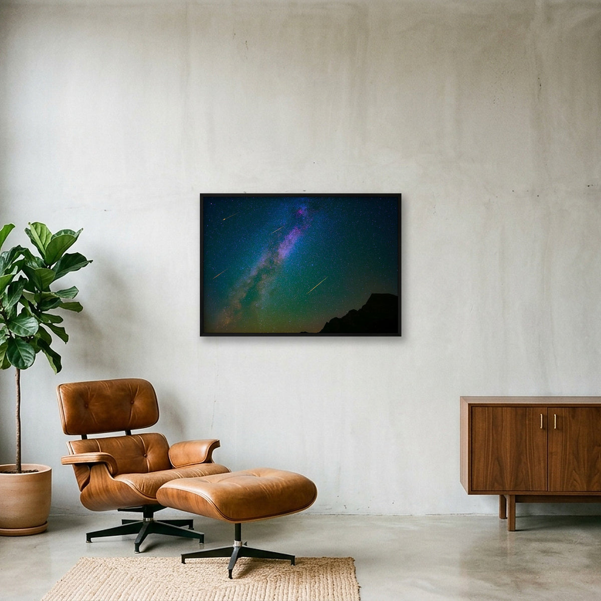 SAN LORENZO — 100×70cm, 39×28" Black Frame