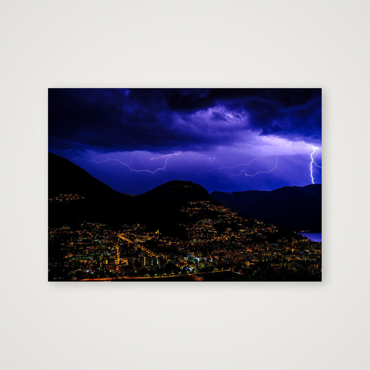 THE LIGHTNING DANCE 🪩 — A4 (30×21cm, 12×8") Print only