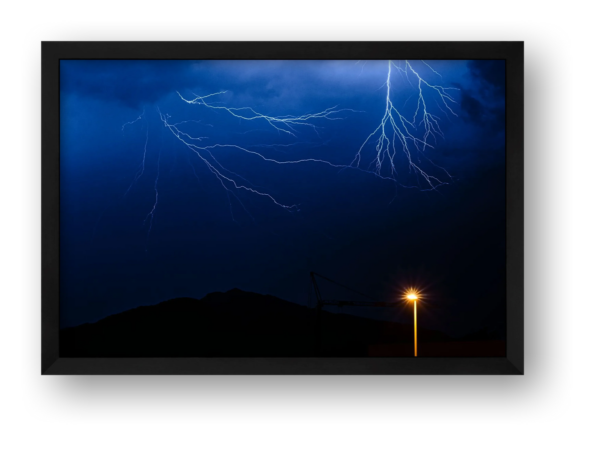 ELECTRICITY ⚡️+💡 — framed