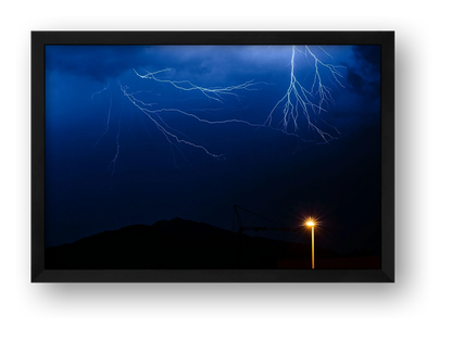 ELECTRICITY ⚡️+💡 — framed