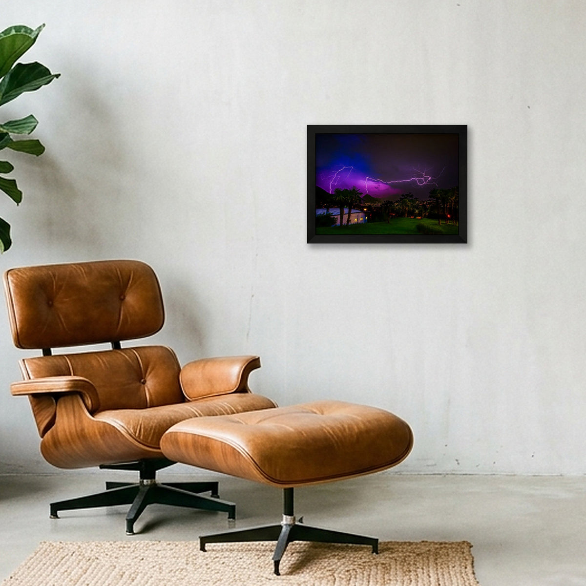 TROPIC THUNDERS 🌴 — A4 (30×21cm, 12×8") Black Frame