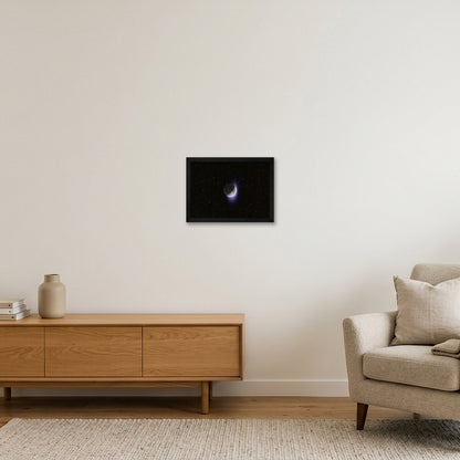 THE DARK SIDE — A4 (30×21cm, 12×8") Black Frame