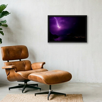 COLPO DI FULMINE 💘 — 45×30cm, 18×12" Black Frame