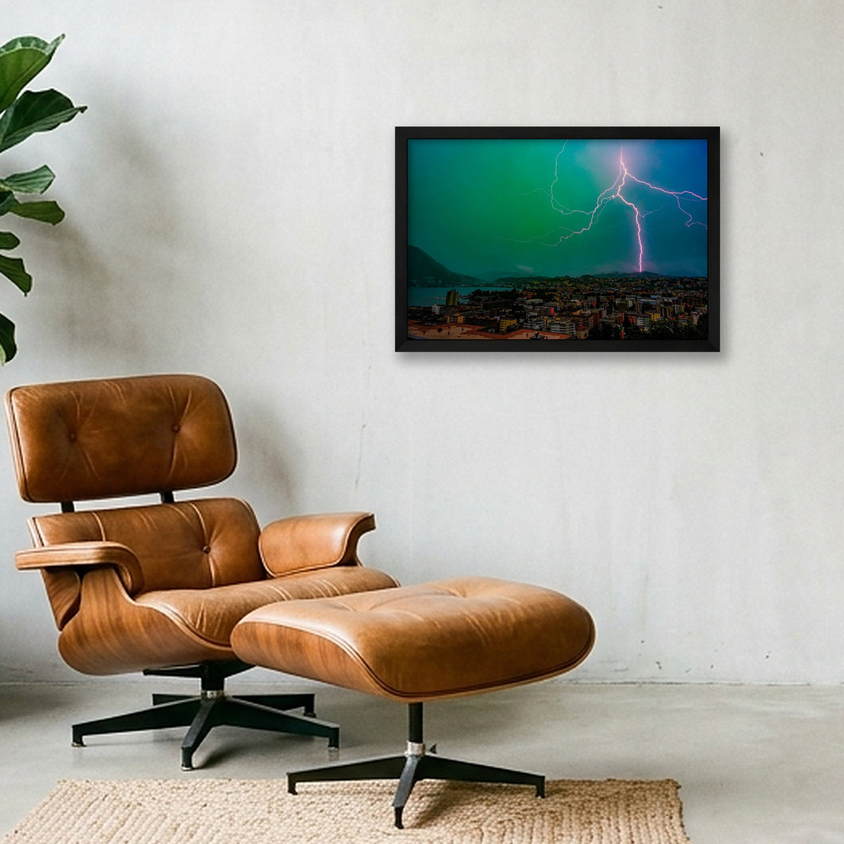 DAYDREAM — 45×30cm, 18×12" Black Frame