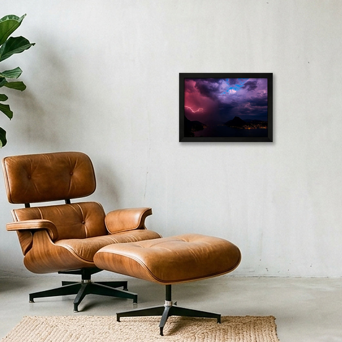 INCOMING — A4 (30×21cm, 12×8") Black Frame