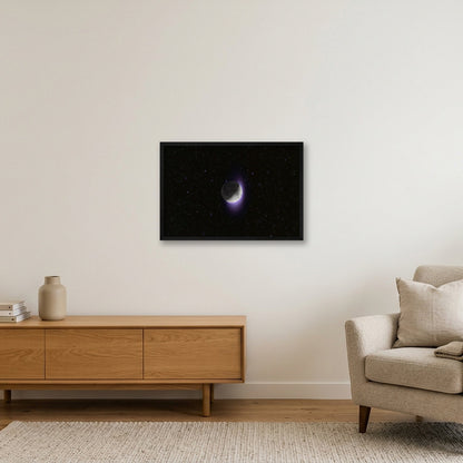 THE DARK SIDE — 60×40cm, 24×16" Black Frame