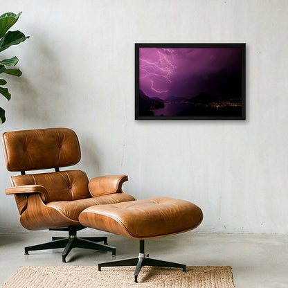 ESTERN STRIKE — 45×30cm, 18×12" Black Frame