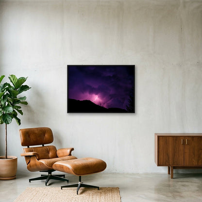 SHORTY — 100×70cm, 39×28" Black Frame