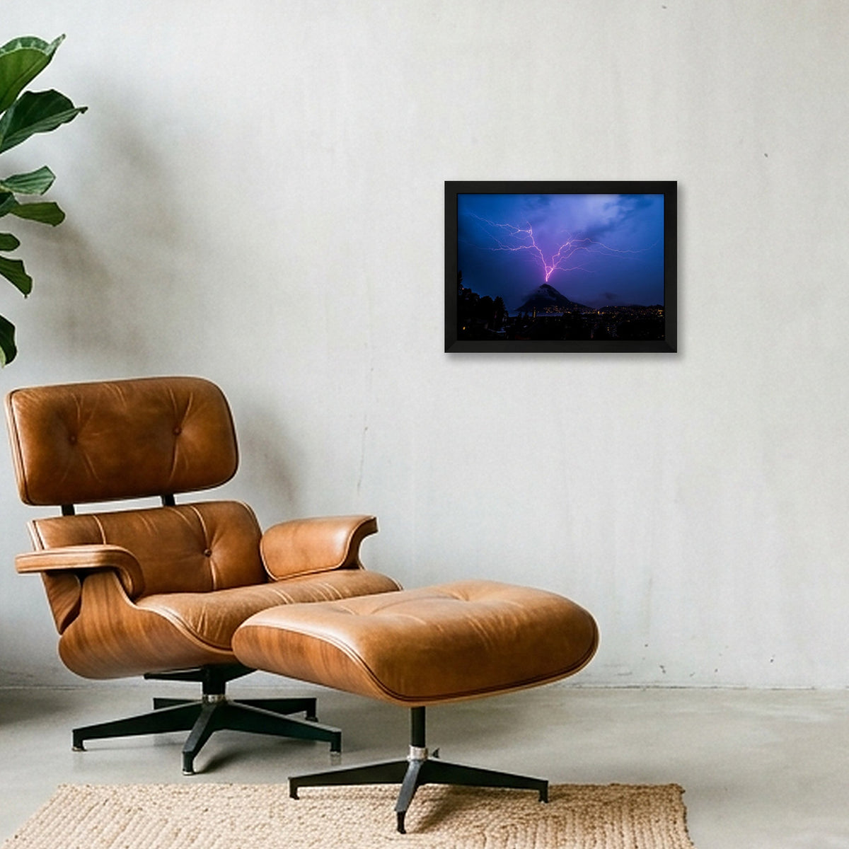 POSITIVE VIBRATION — A4 (30×21cm, 12×8") Black Frame