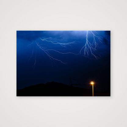 ELECTRICITY ⚡️+💡 — 100×70cm, 39×28" Print only
