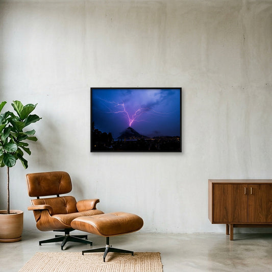 POSITIVE VIBRATION — 100×70cm, 39×28" Black Frame