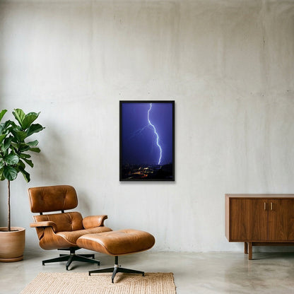 HIT ME BABY! — 40×60cm, 16×24" Black Frame