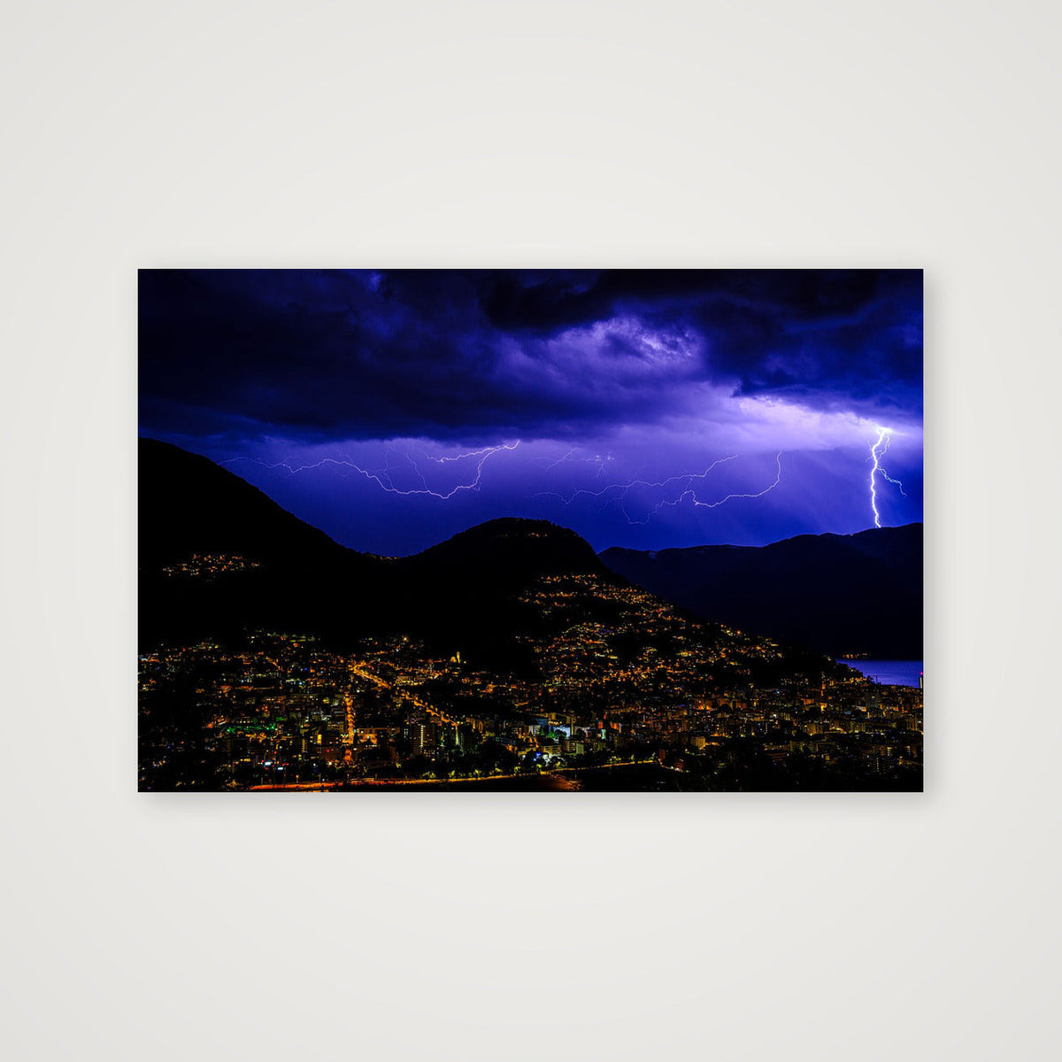 THE LIGHTNING DANCE 🪩 — 45×30cm, 18×12" Print only