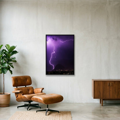 THE SENTINEL — 70×100cm, 28×39" Black Frame