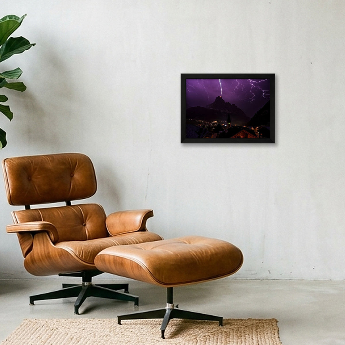 SASSONGHER — A4 (30×21cm, 12×8") Black Frame