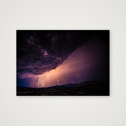 KISS OF THE STORM — A4 (30×21cm, 12×8") Print only