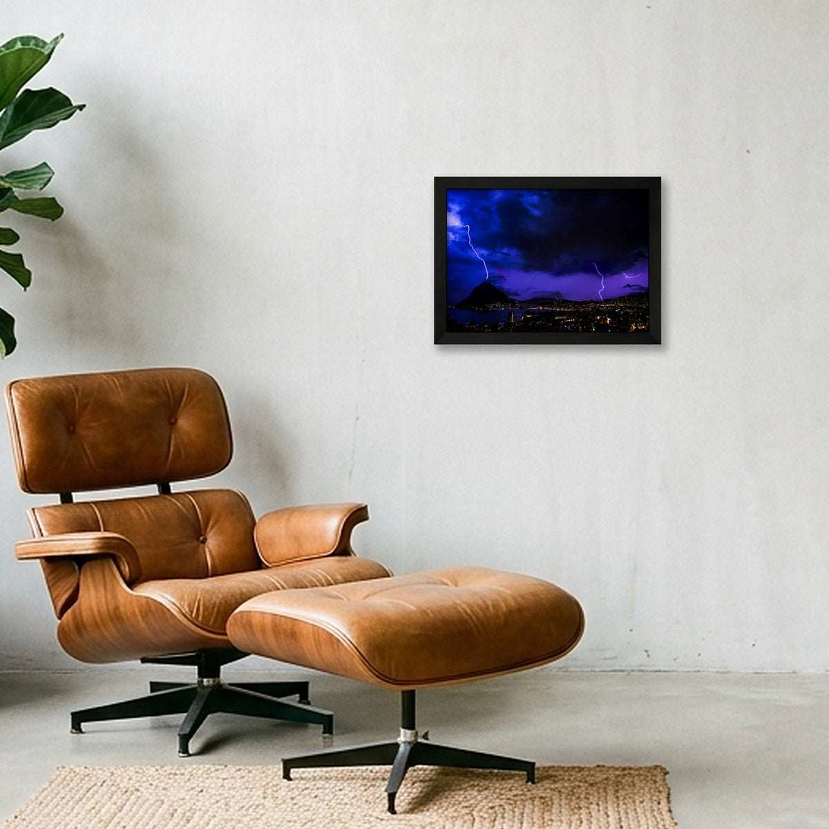 CONNECTED — A4 (30×21cm, 12×8") Black Frame