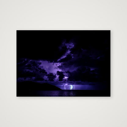 ADRIATIC STORM 🌊 — A4 (30×21cm, 12×8") Print only