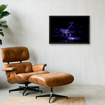 ADRIATIC STORM 🌊 — 45×30cm, 18×12" Black Frame