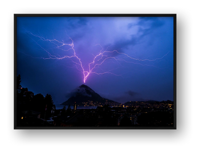 POSITIVE VIBRATION — framed
